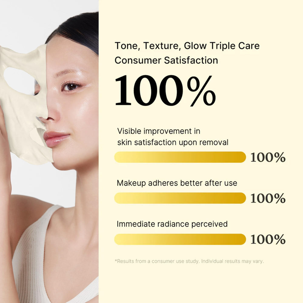 mano sosteniendo mascarilla medicube para mostrar tamaño real, fácil de llevar