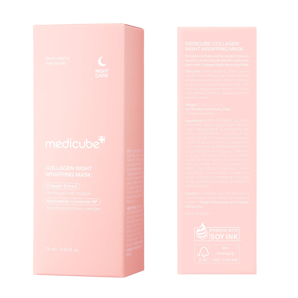 medicube primer plano de ceramida y colágeno que refuerzan elasticidad