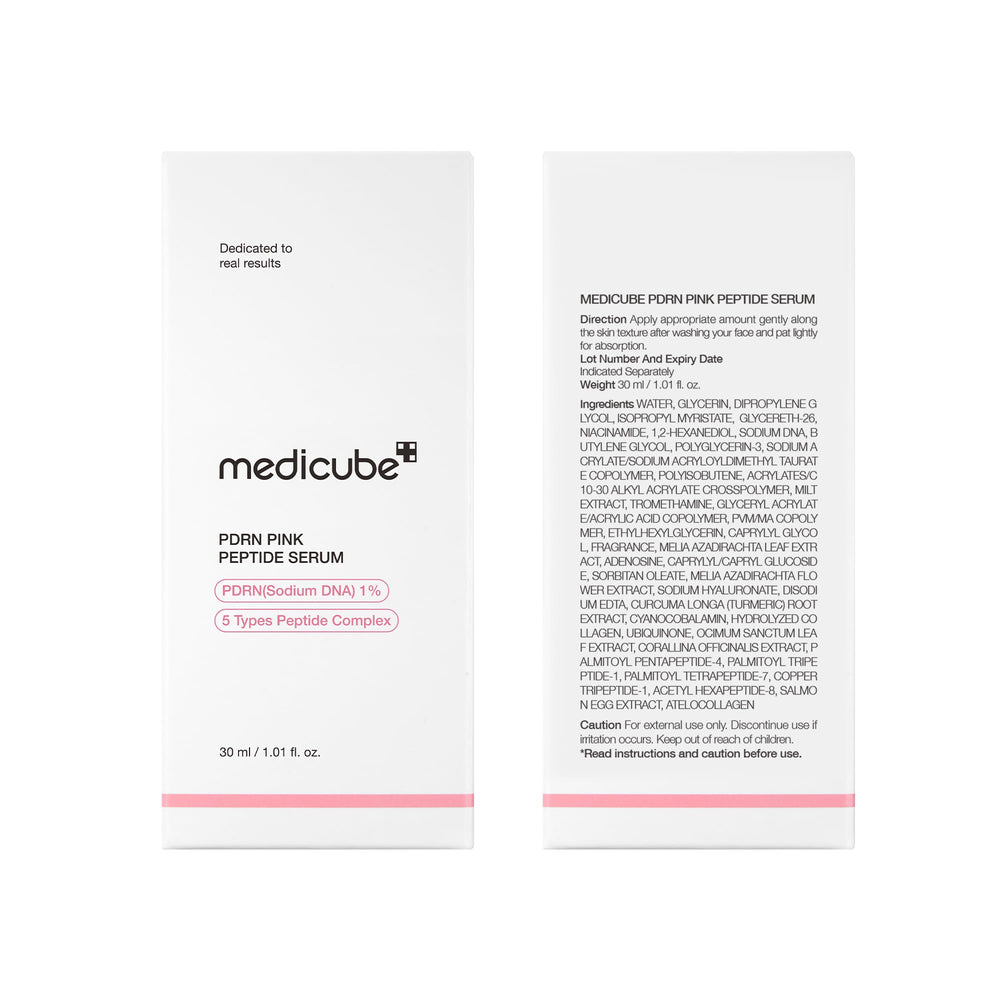 medicube piel luminosa tras uso mostrando aspecto terso y relleno