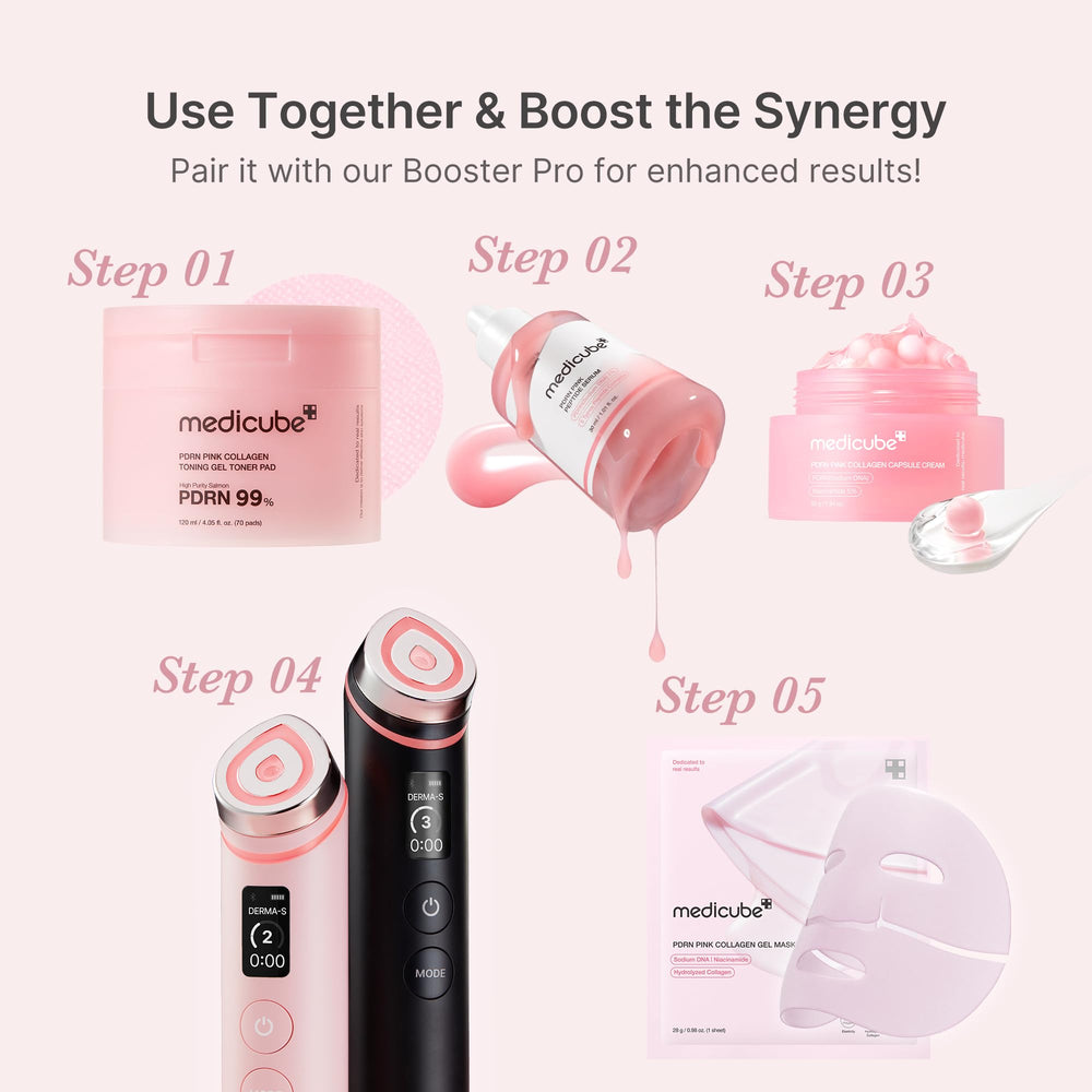 medicube antes de maquillaje como prebase para acabado más uniforme