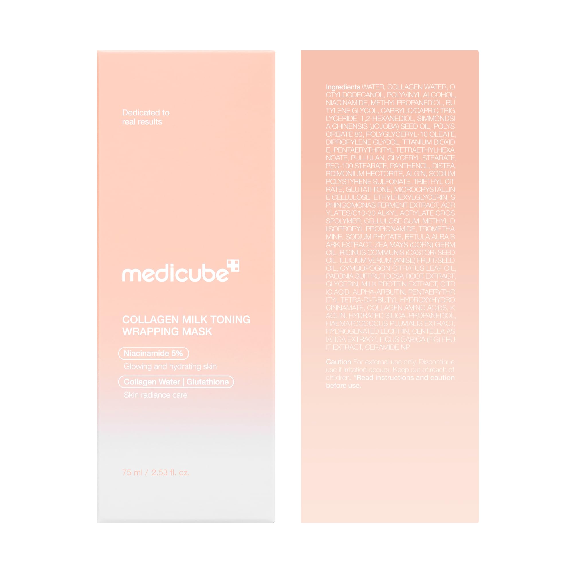 medicube producto en un cuarto de baño luminoso estilo lifestyle
