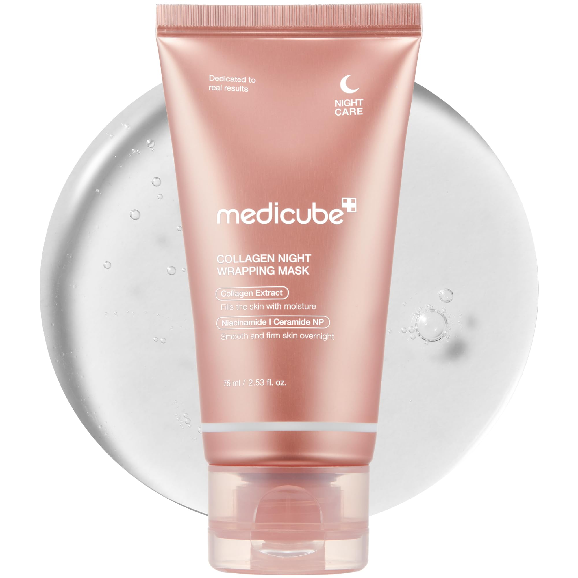 medicube envase frontal mostrando diseño y nombre para identificación rápida