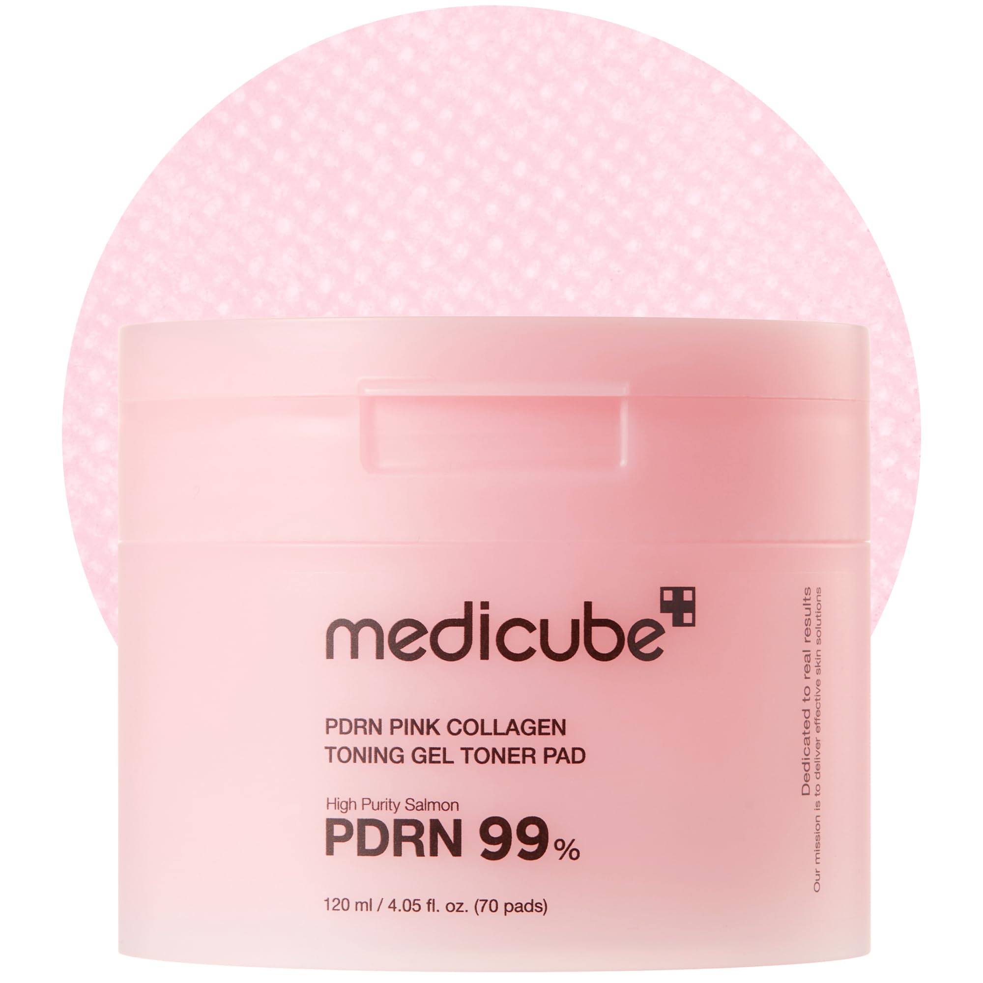 medicube envase frente mostrando diseño y facilidad de uso