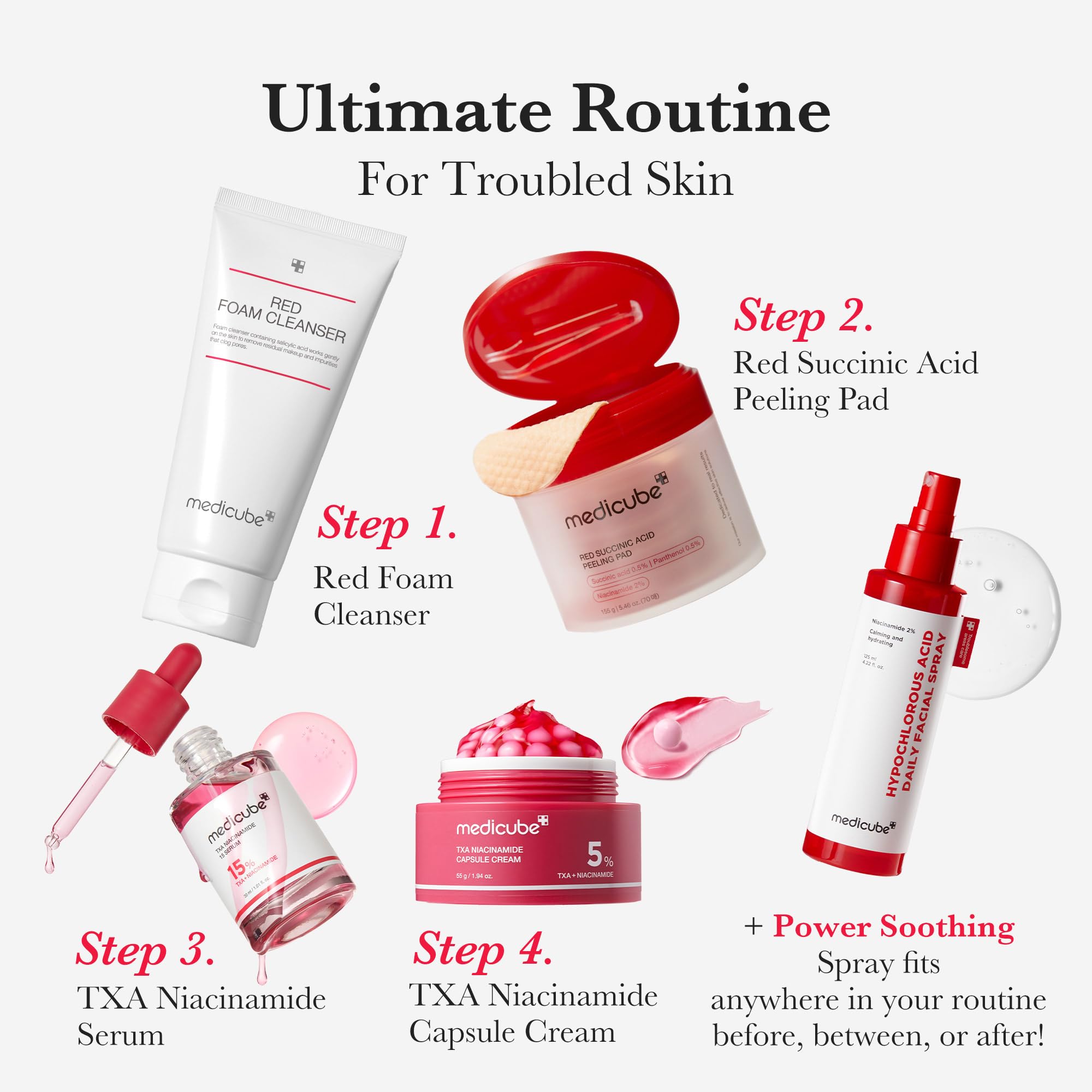 medicube espuma removiendo maquillaje, efectividad sobre filtros solares