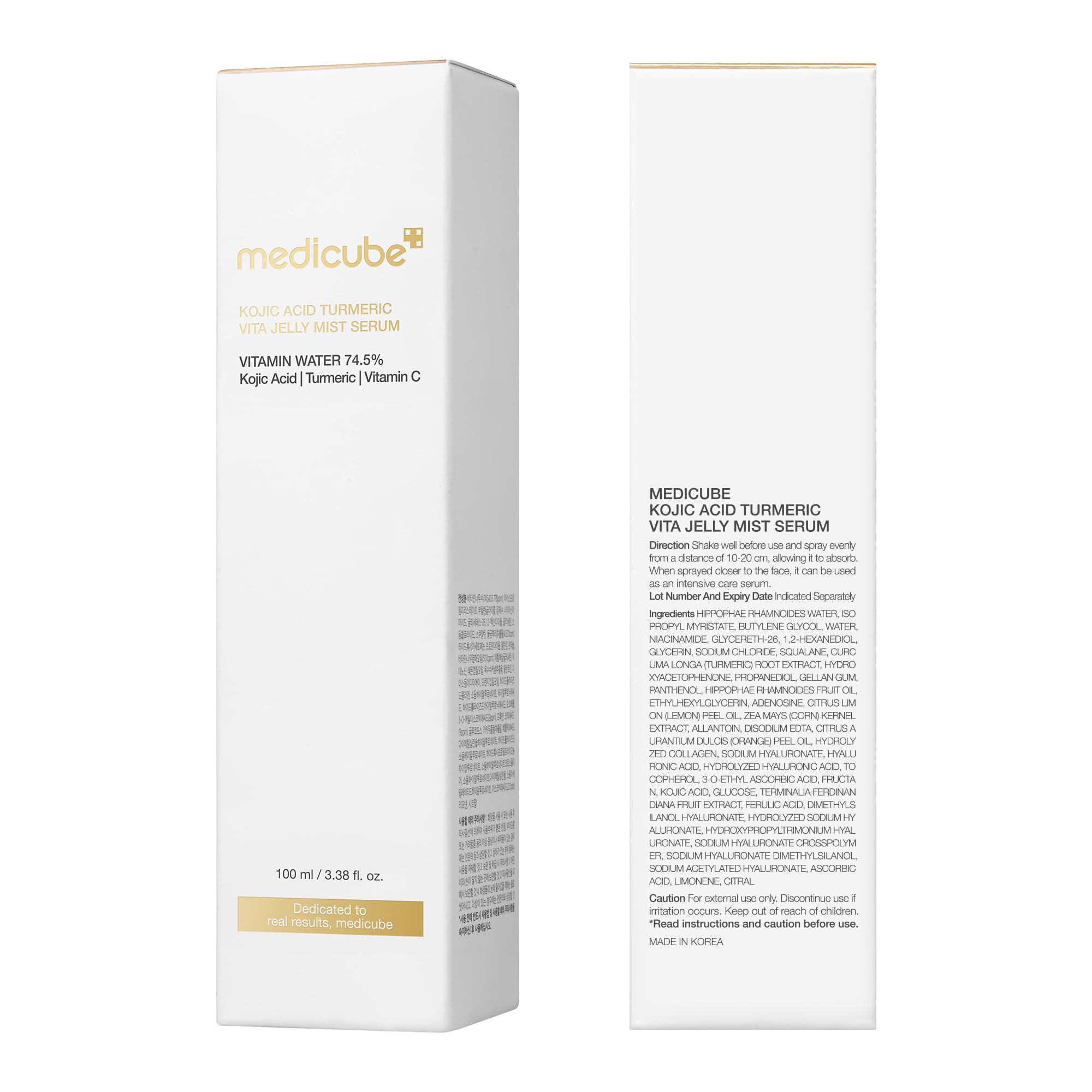 medicube botella dentro de bolso en escena lifestyle para uso en retoques fuera de casa
