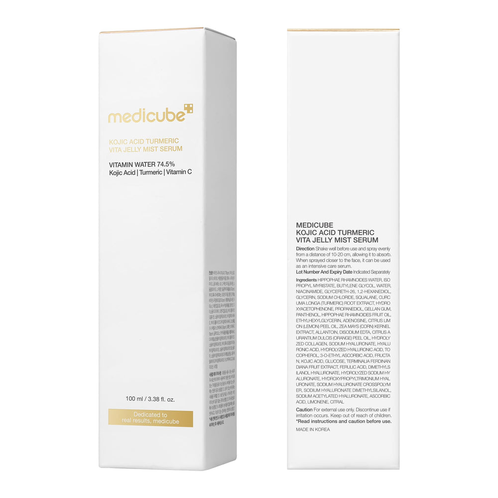 medicube botella dentro de bolso en escena lifestyle para uso en retoques fuera de casa