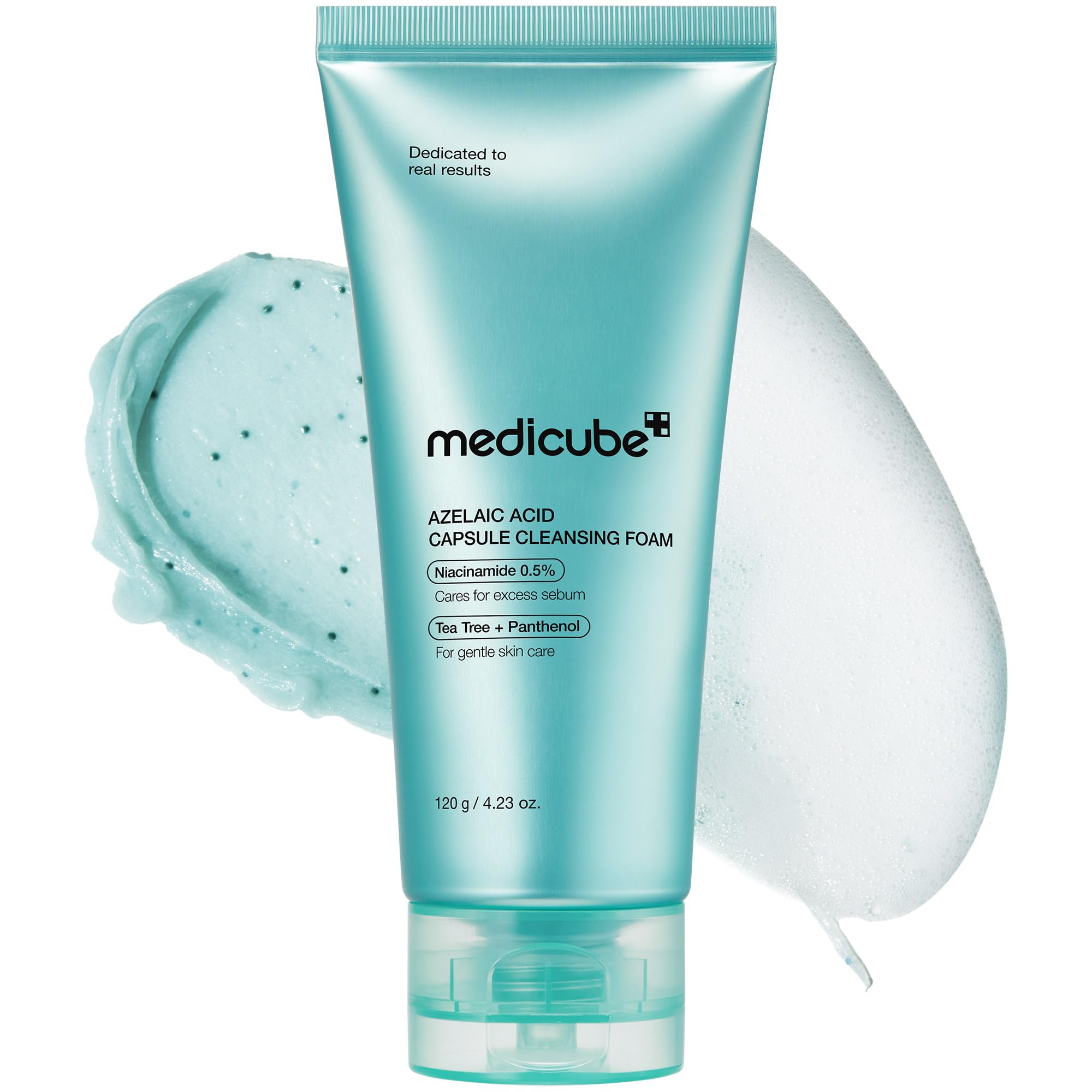 medicube frente del empaque mostrando diseño y beneficio de limpieza equilibrada