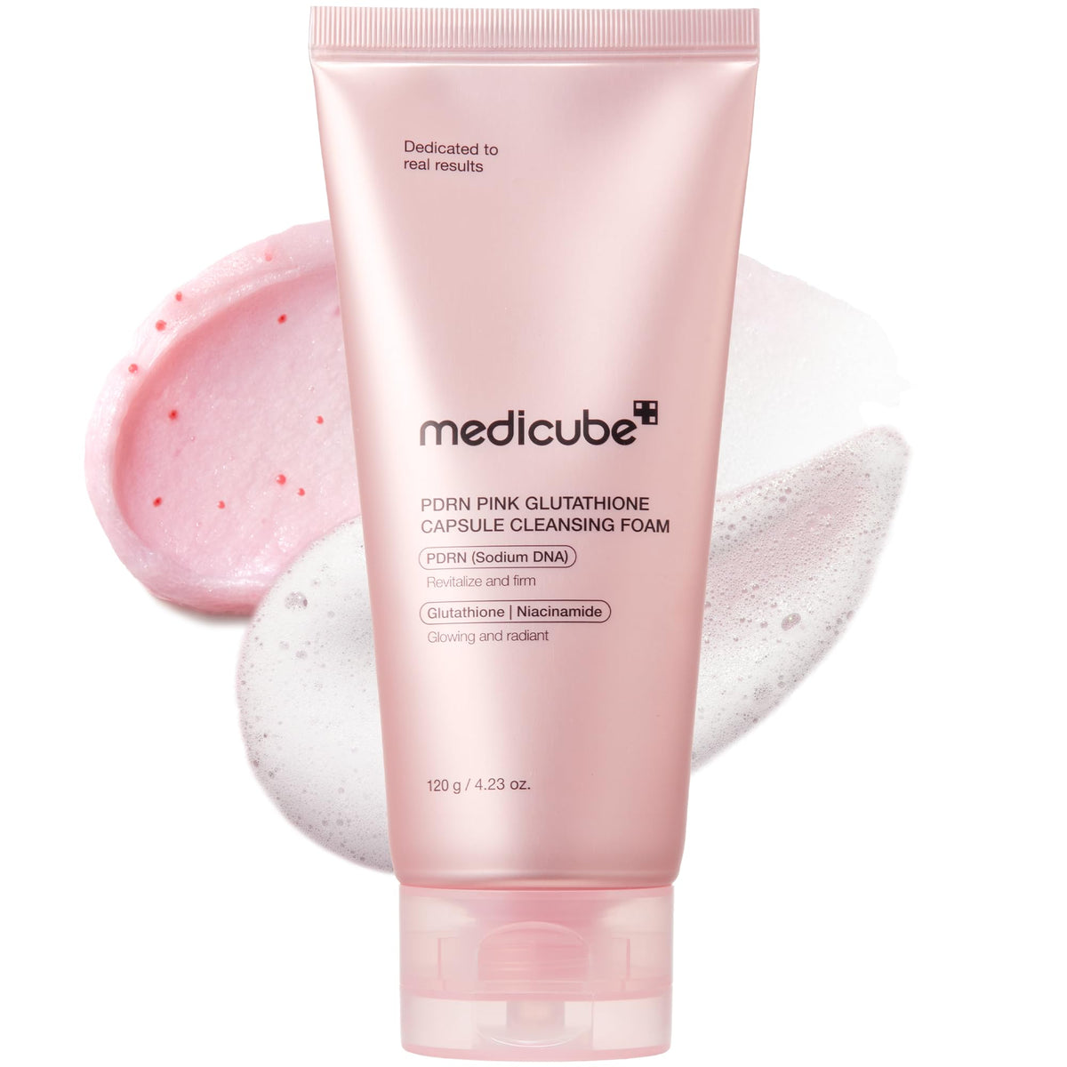 medicube frente del empaque mostrando diseño y beneficios visibles