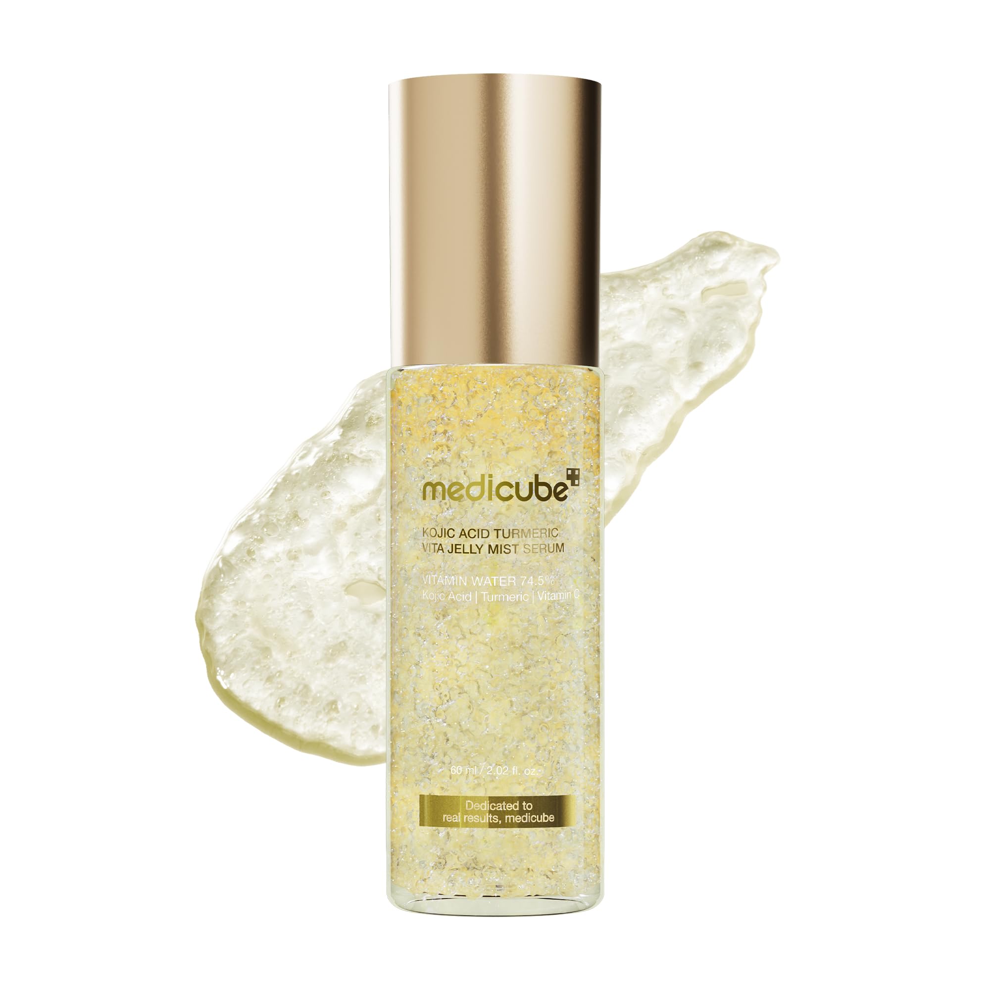 medicube envase frontal del Jelly Mist Serum mostrando diseño y tamaño práctico