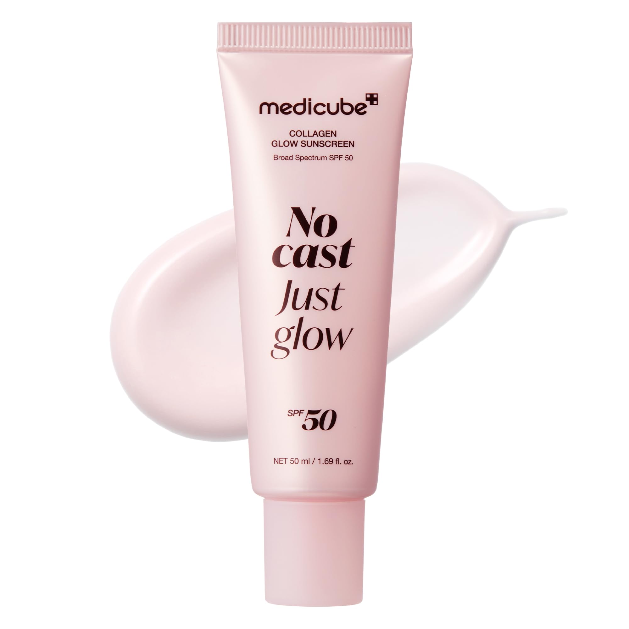 medicube envase frontal del protector solar mostrando diseño y SPF 50