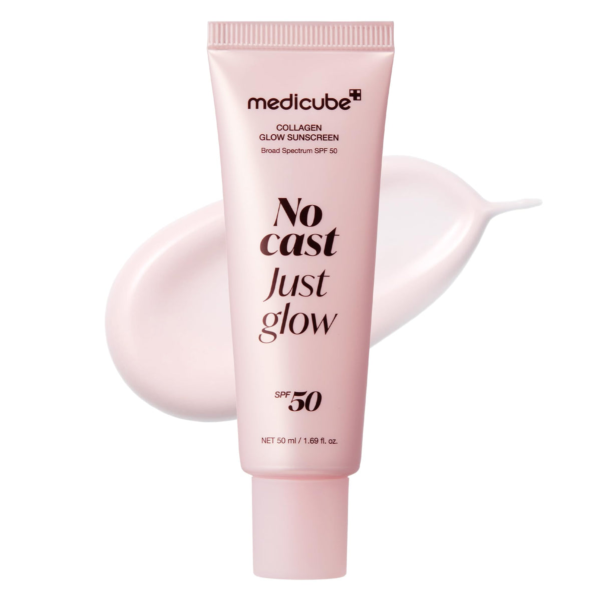 medicube envase frontal del protector solar mostrando diseño y SPF 50