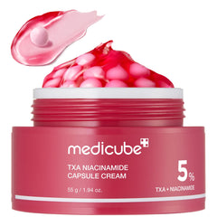 medicube envase frontal mostrando diseño y uso práctico