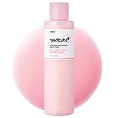medicube envase frontal del tónico mostrando diseño y brillo