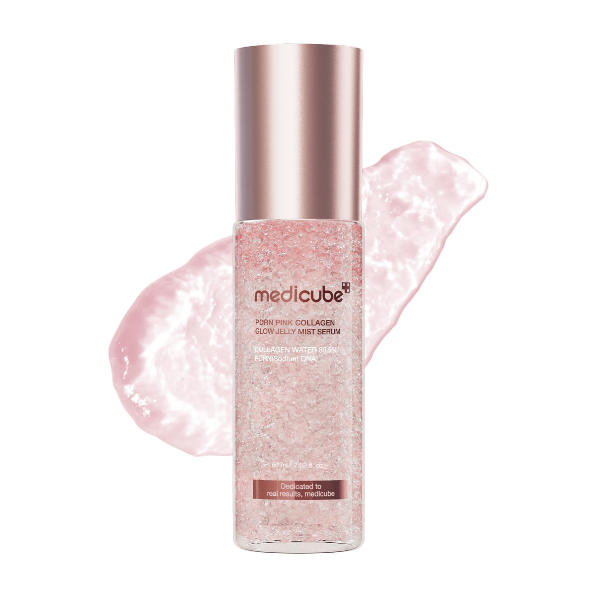 medicube envase frontal mostrando diseño y practicidad