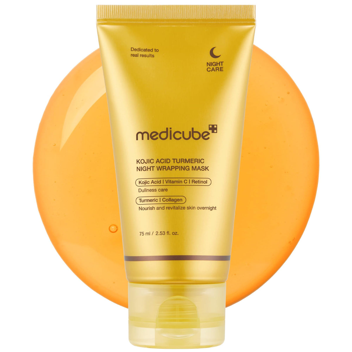 medicube presentación frontal del envase mostrando diseño y beneficios