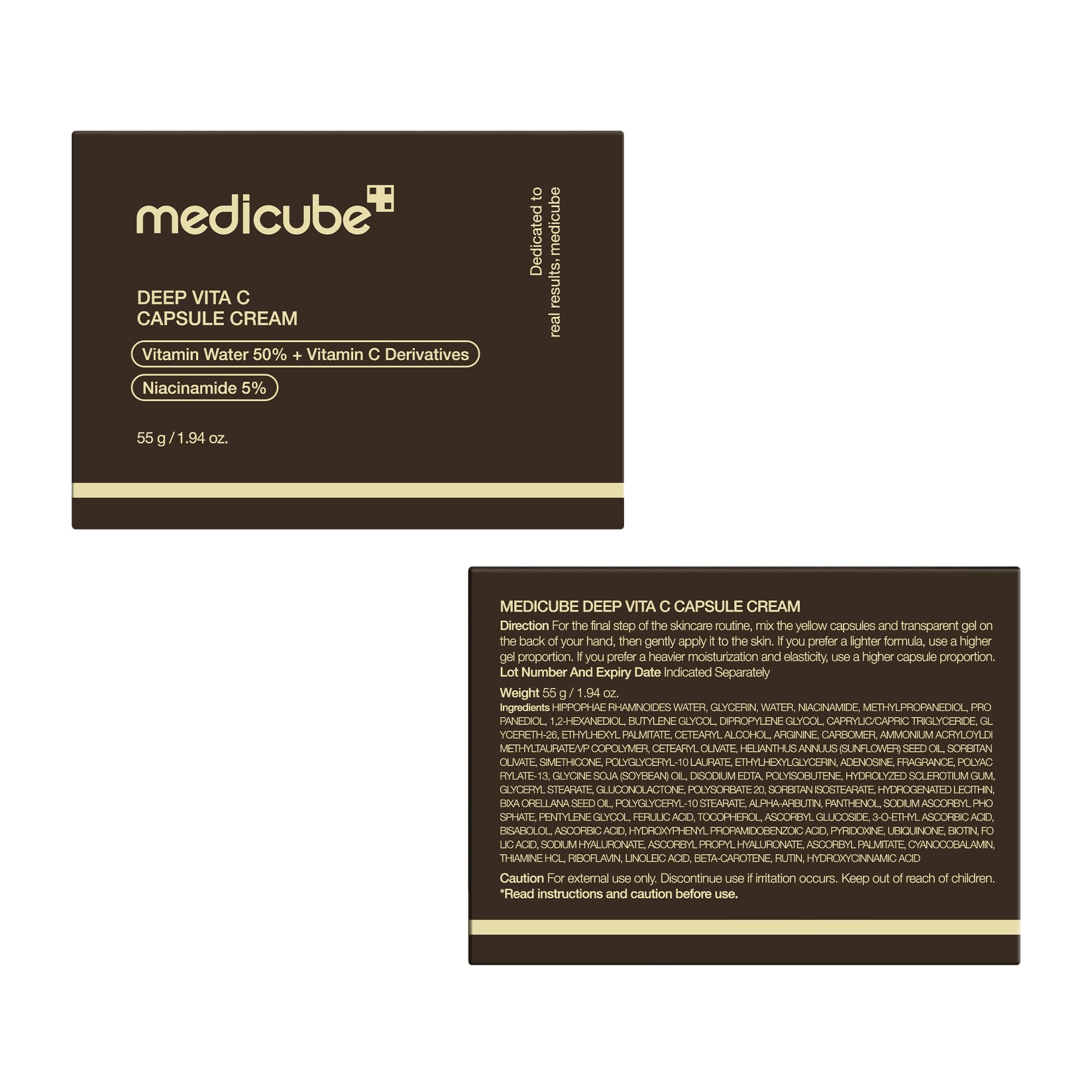medicube detalle del empaque sostenible y compromiso ecológico