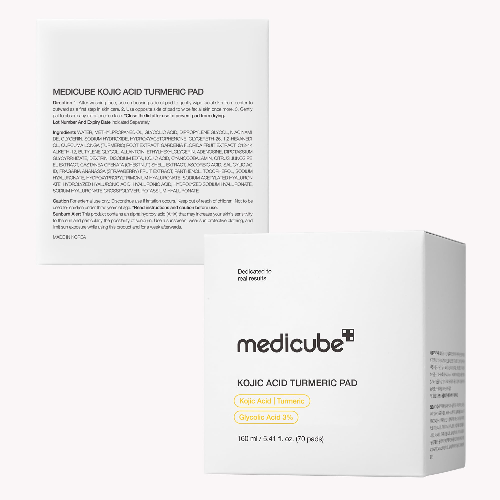 medicube pads en ambiente de rutina, facilitan cuidado post-ejercicio