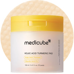 medicube empaque frontal con pads, presentación práctica y lista para usar