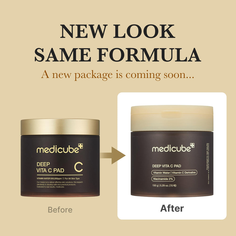 medicube close-up del lado micro-embossed que exfolia suavemente