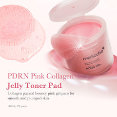 medicube textura de la pad jelly destacando elasticidad y confort