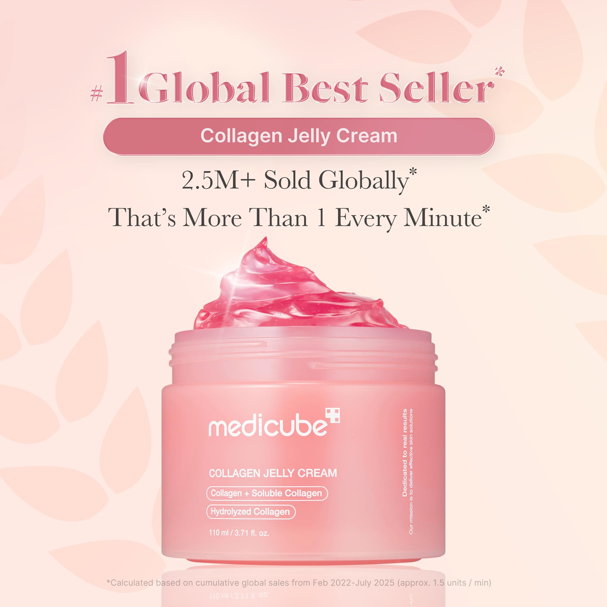 medicube textura gelatina en cuchara resaltando absorción ligera