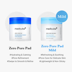 medicube textura con relieve del pad que exfolia suavemente poros