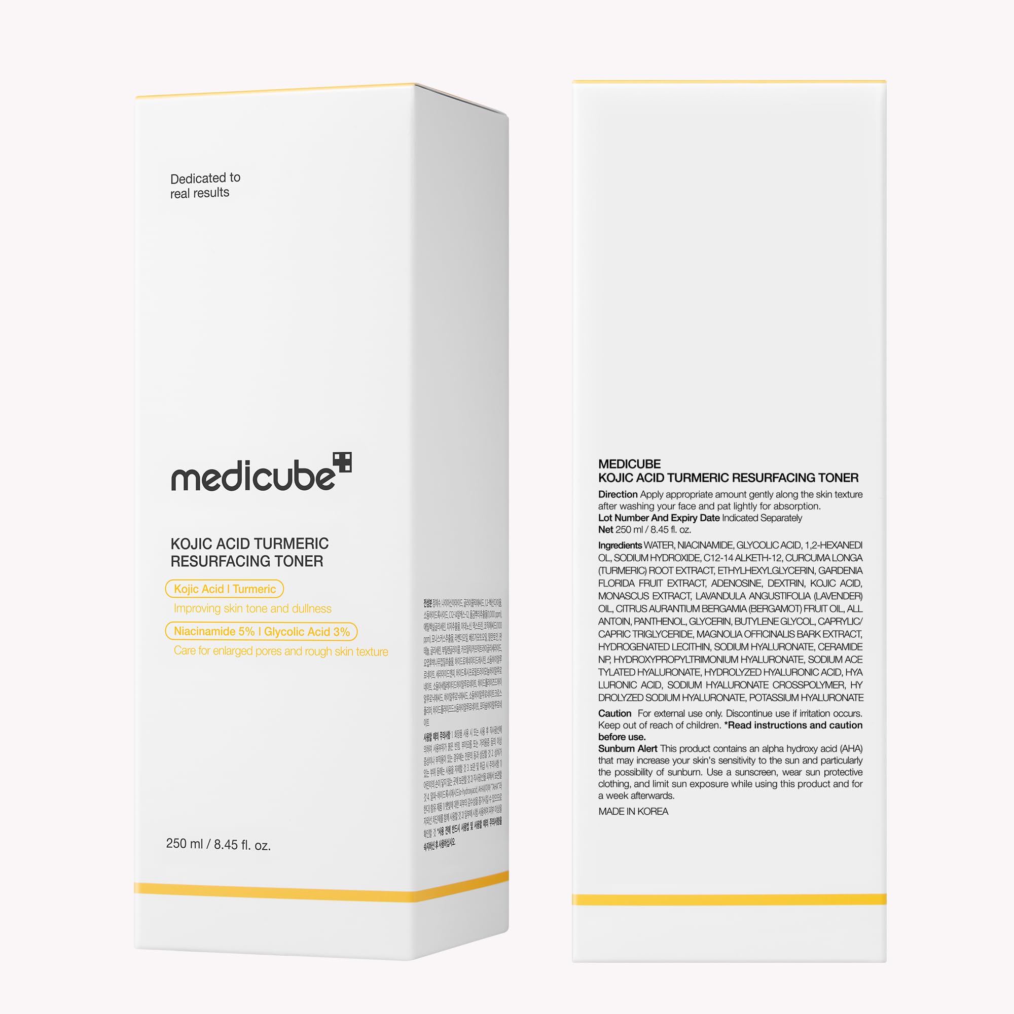 medicube producto en baño elegante mostrando uso cotidiano