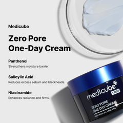 medicube aplicación en mejilla muestra acabado mate y piel uniforme