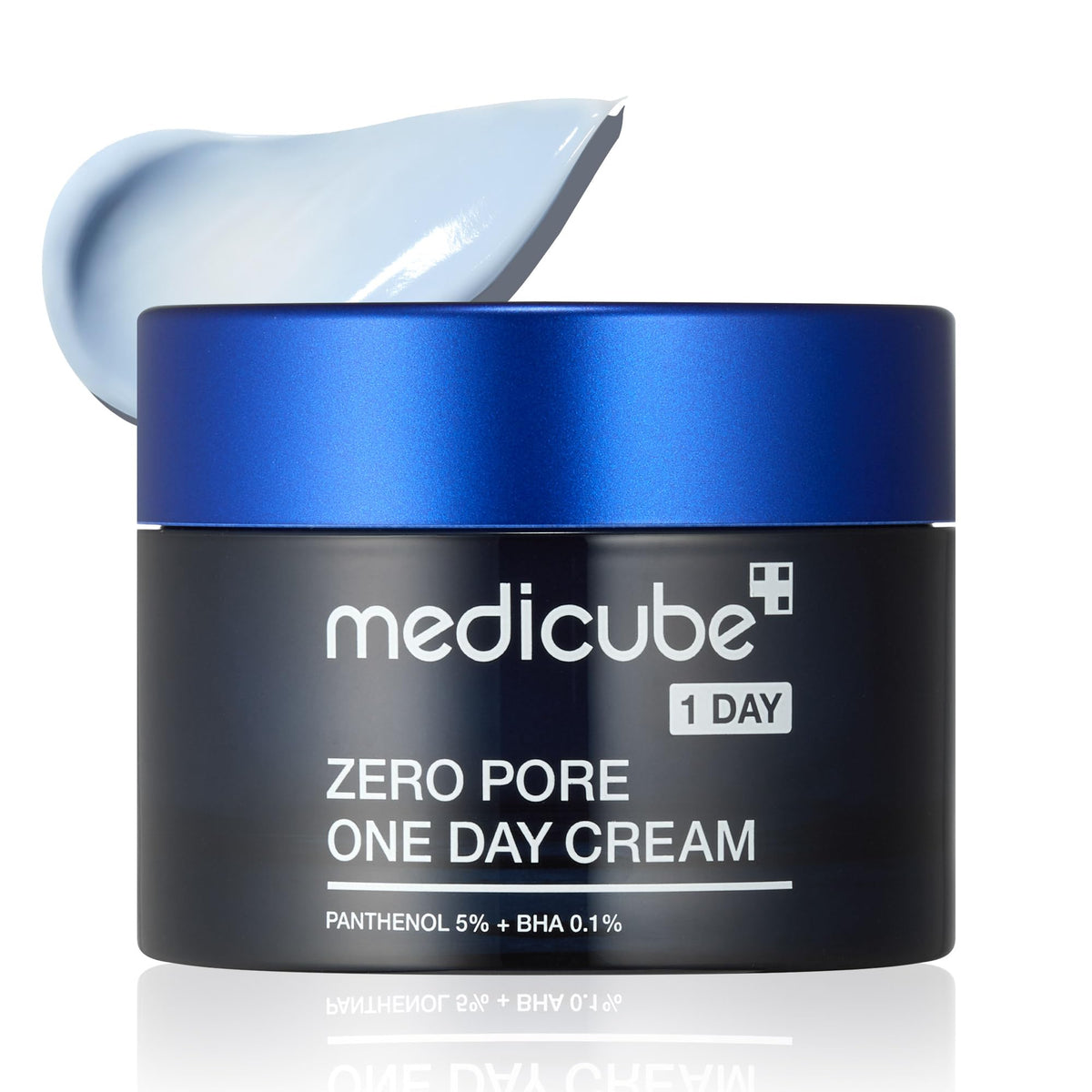 medicube frasco frontal mostrando diseño y beneficio poros afinados