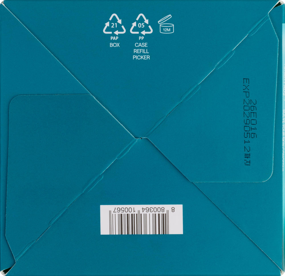 MEDIHEAL pads sobre lavabo en ambiente de baño para rutina diaria