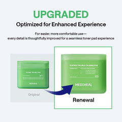 MEDIHEAL close-up de la textura de la pad de gasa para exfoliar suavemente