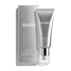 Medik8 Crystal Retinal 1 botella frontal mostrando diseño y dosis