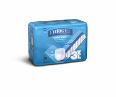 Medline FitRight detalle del elástico de cintura que asegura ajuste