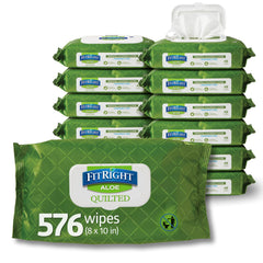 Medline FitRight embalaje frontal mostrando cantidad y formato, conveniencia de compra