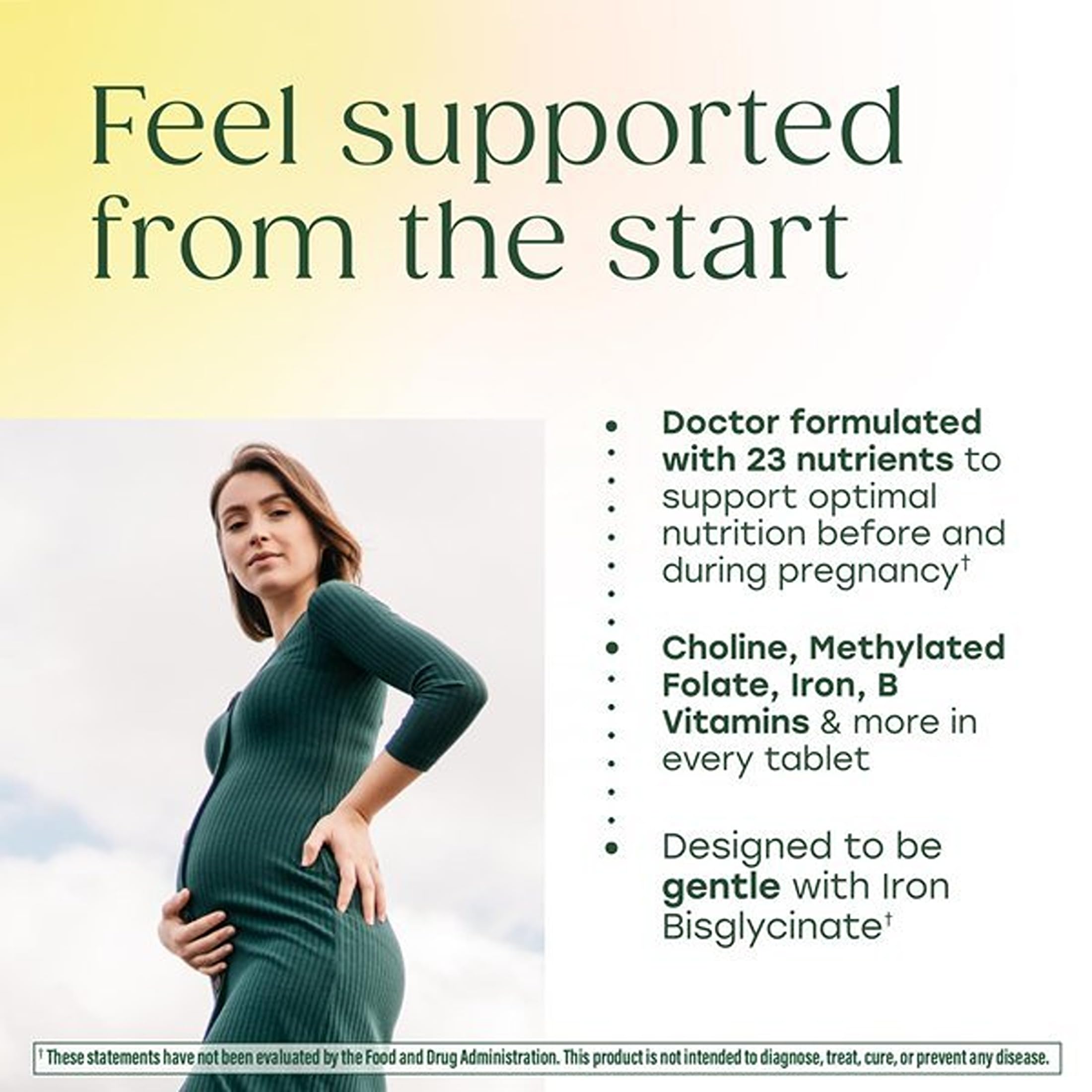MegaFood supplement facts label clear view for nutrient transparency