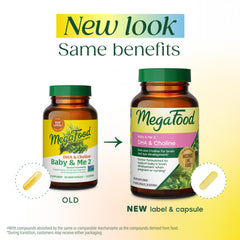 MegaFood cápsula líquida detalle de textura y tamaño para fácil ingestión