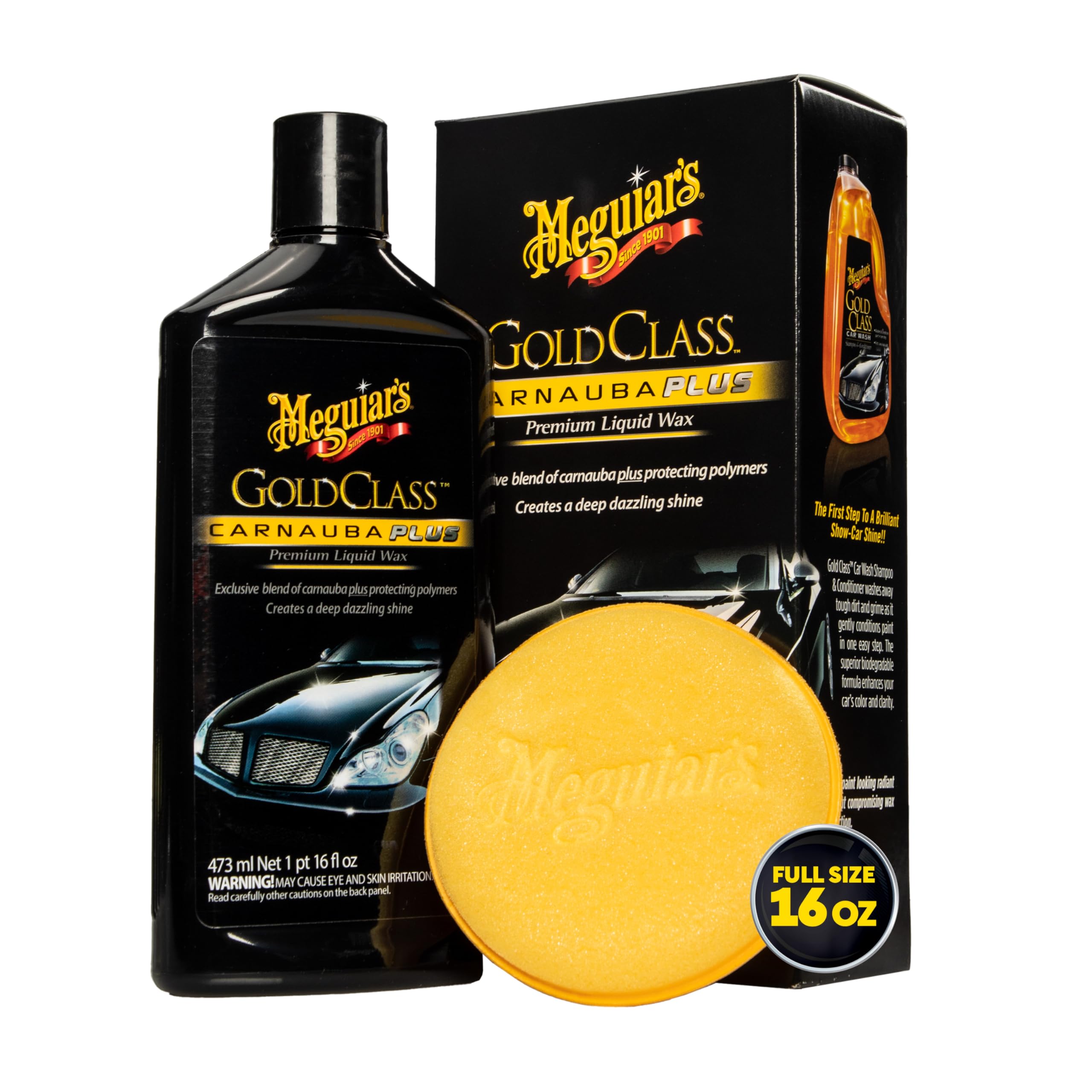 Meguiar's aplicador de espuma suave en primer plano para aplicación uniforme