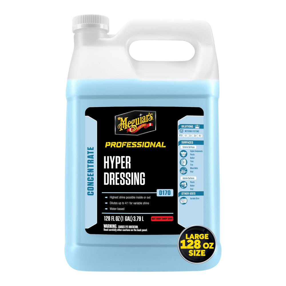 Meguiar's D170 textura del producto en gota demostrando acabado acuoso