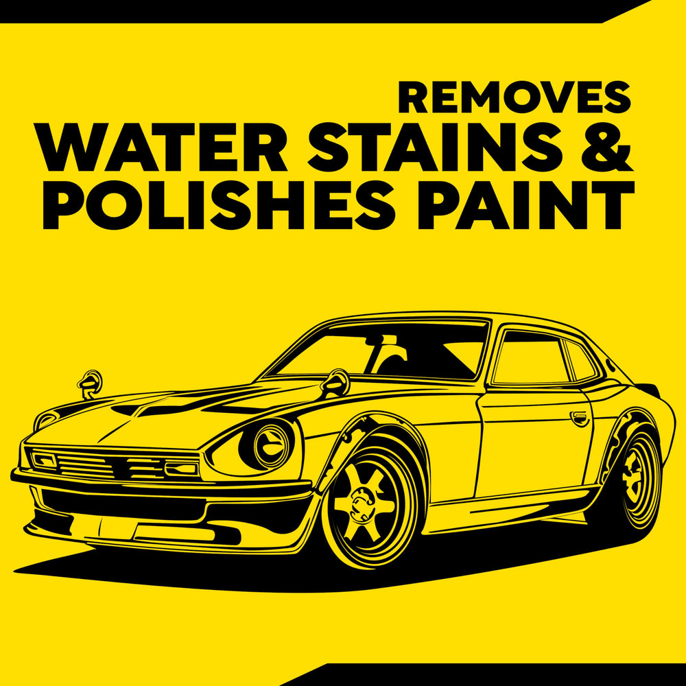 Meguiar's limpieza de parabrisas mostrando vidrio claro y sin manchas