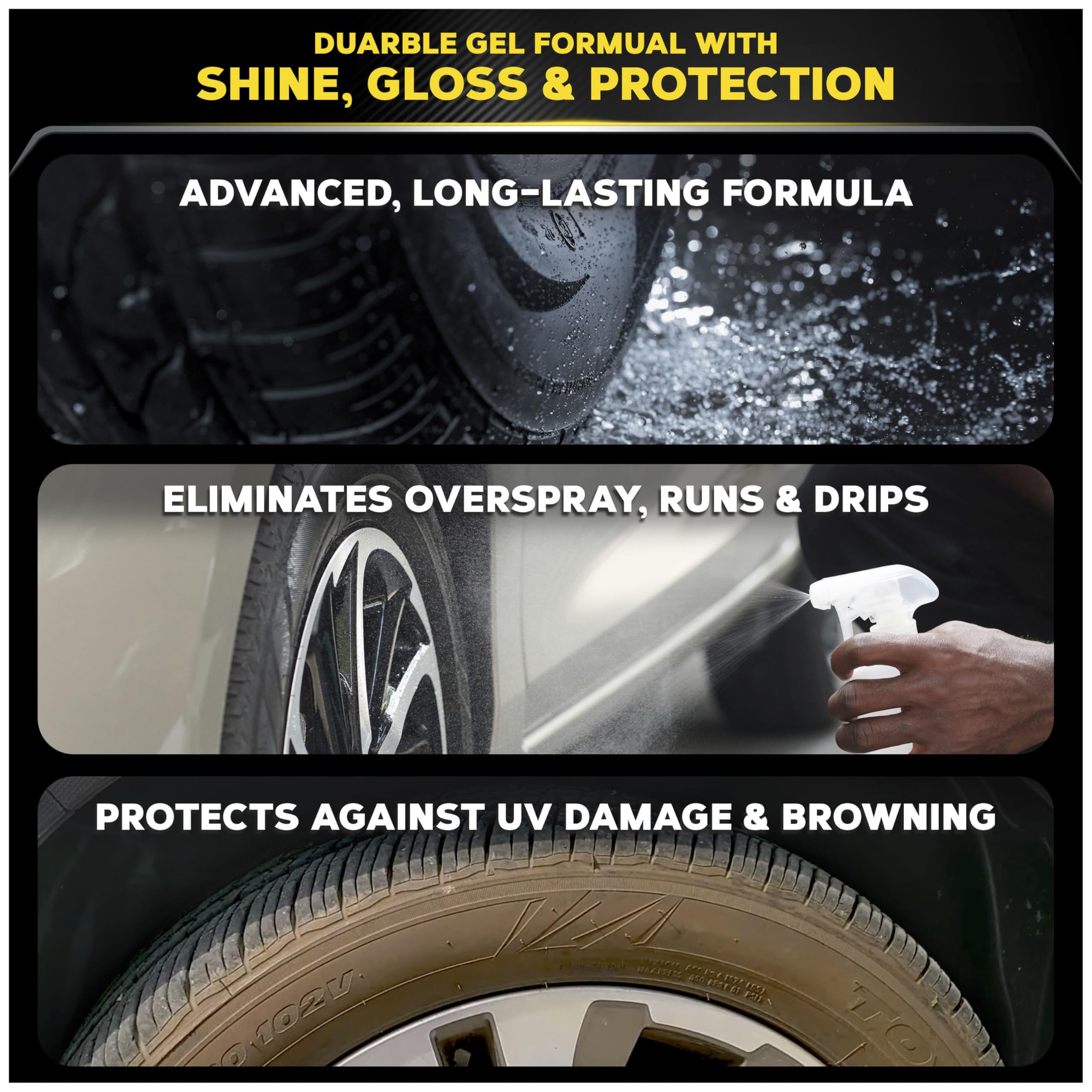 Meguiar's aplicación con esponja para lograr brillo uniforme y controlado