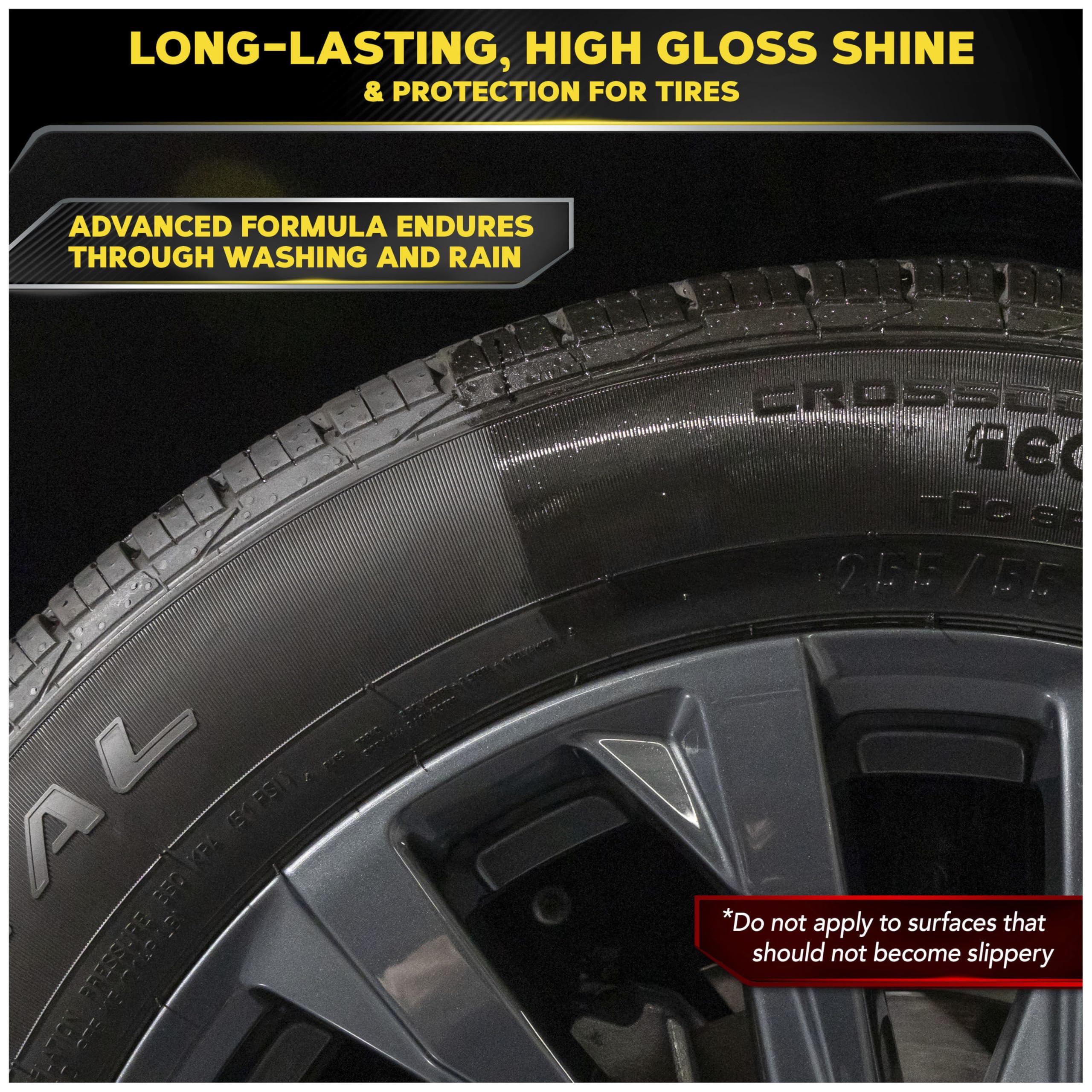 Meguiar's textura del gel en primer plano que muestra consistencia sin goteos