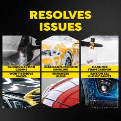 Meguiar's detalle del tapón y textura del envase para vertido controlado