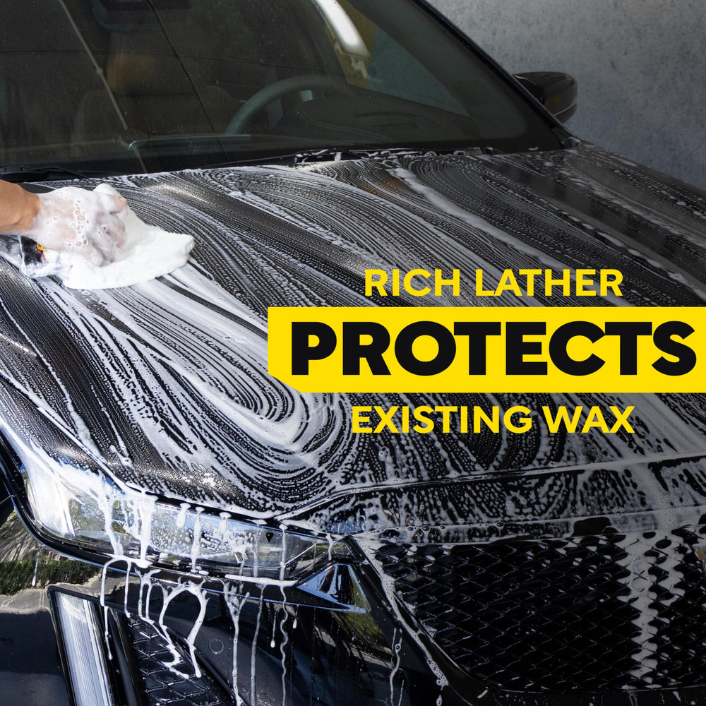Meguiar's lavado tradicional en cubeta con esponja, limpieza efectiva y suave