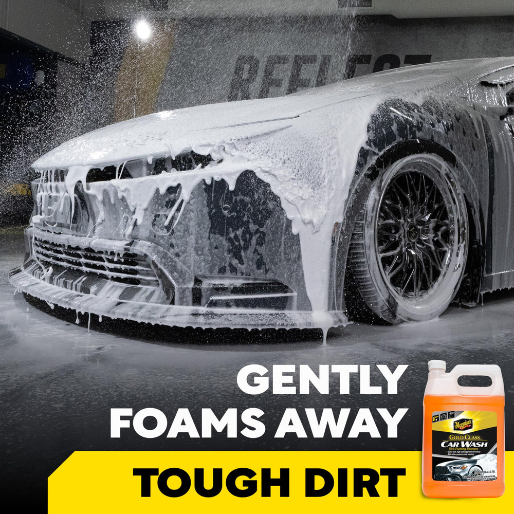 Meguiar's espuma densa en superficie, facilita limpieza profunda y protección