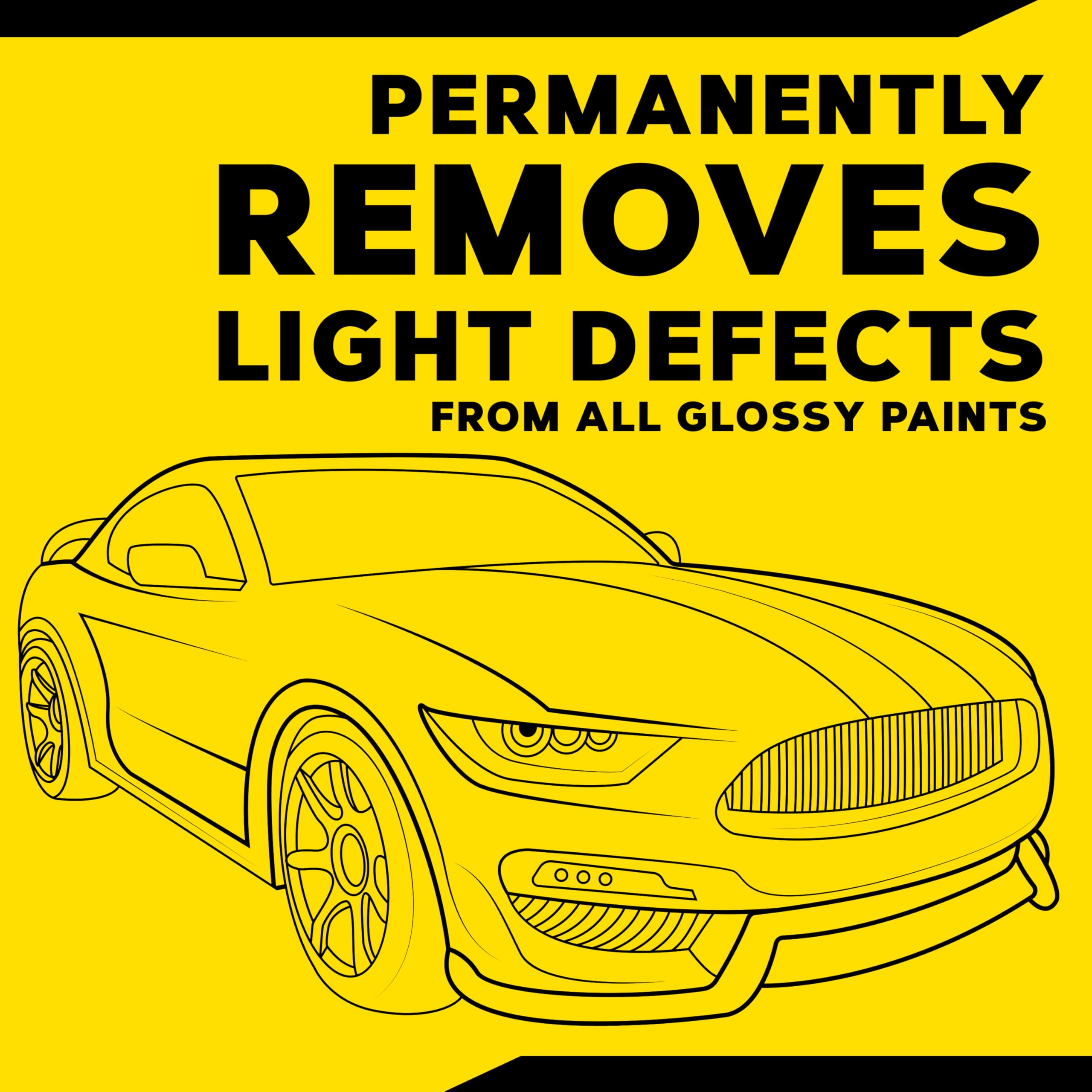Meguiar's M205 etiqueta con instrucciones clara para uso seguro y eficiente