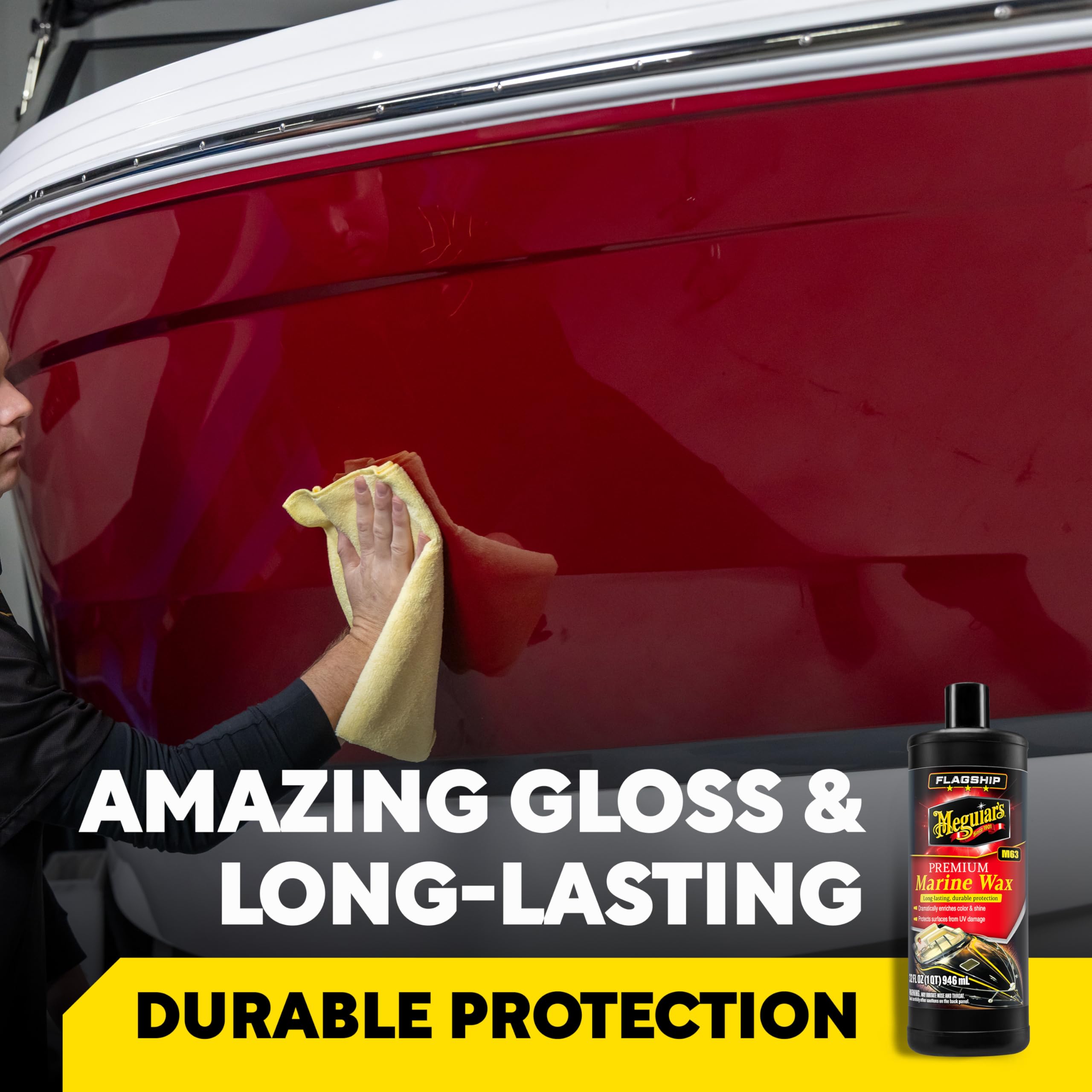 Meguiar's textura cremosa de la cera que facilita aplicación uniforme