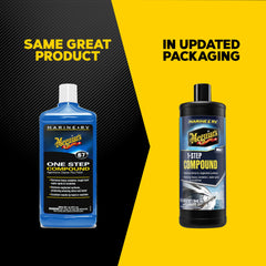 Meguiar's M67 textura del compuesto en primer plano mostrando consistencia trabajable