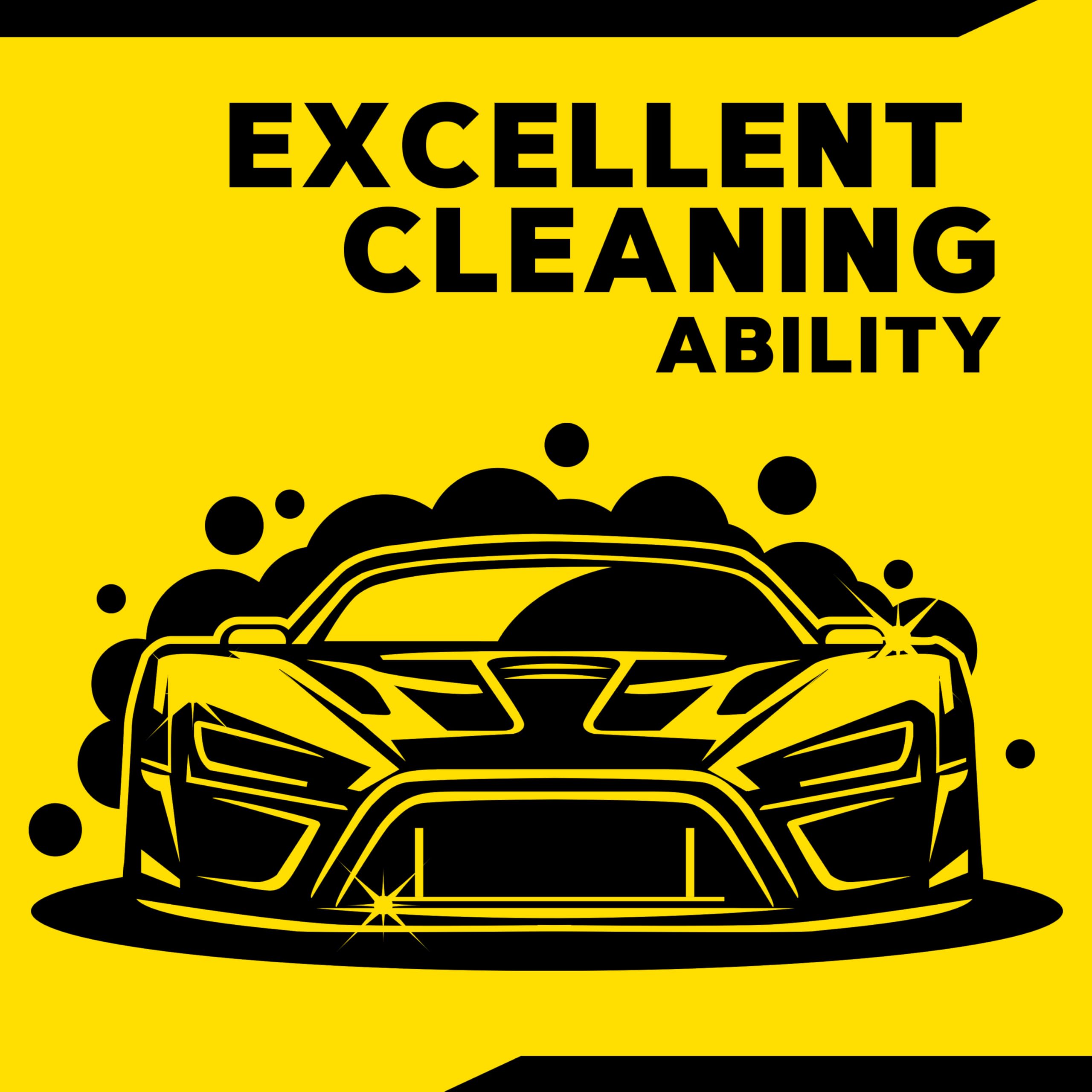 Meguiar's mano con mit de microfibra aplicando shampoo sin rayas
