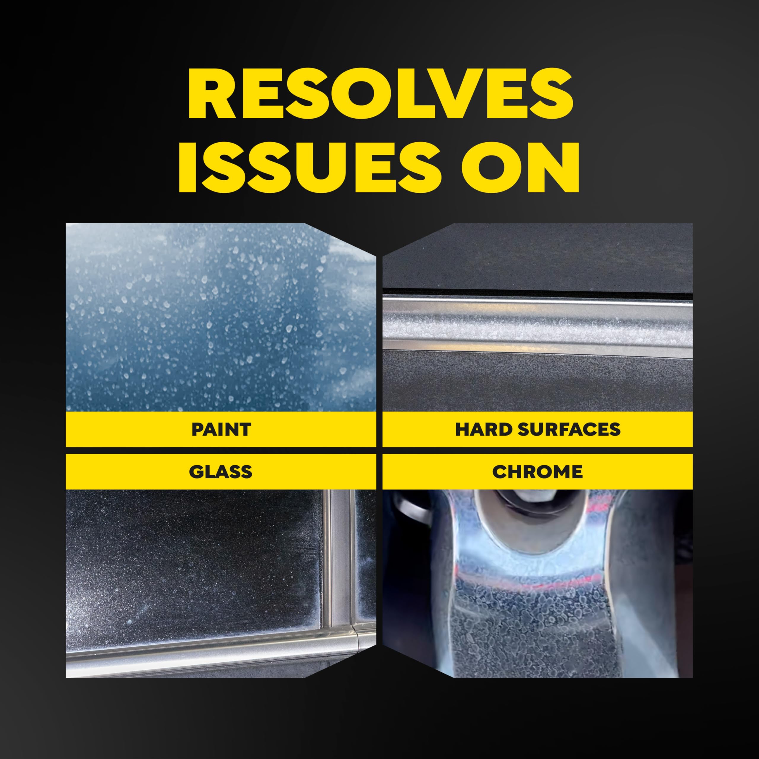 Meguiar's comparación antes y después en pintura restaurando brillo
