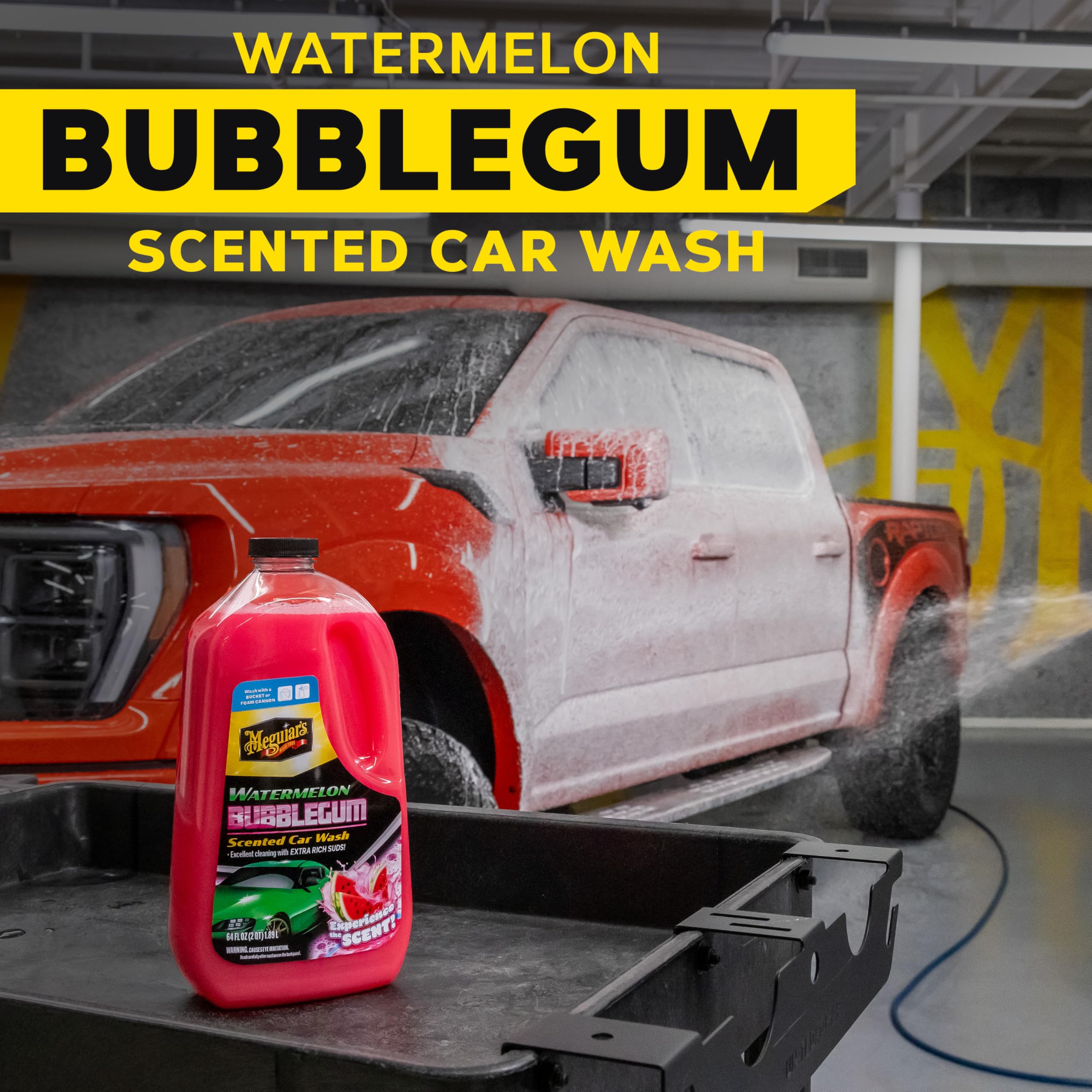 Meguiar's pintura tras lavado brillante que evidencia limpieza cuidadosa